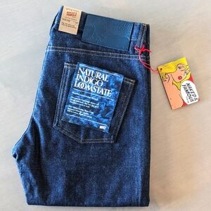 Naked & Famous, Natural Indigo Loomstate, Super Guy 33